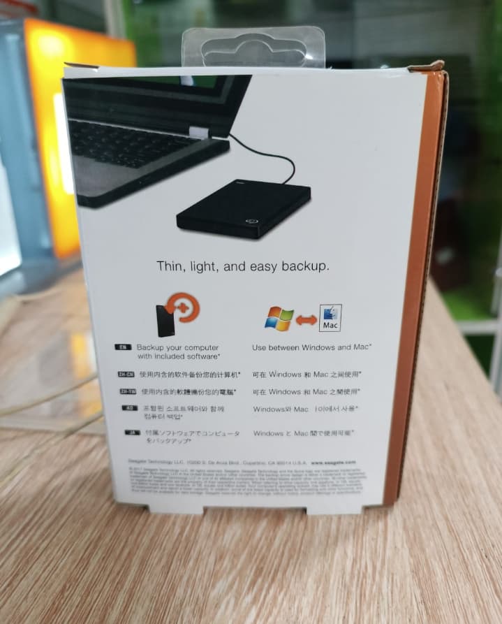 1TB External Hard drive  thumbnail 2