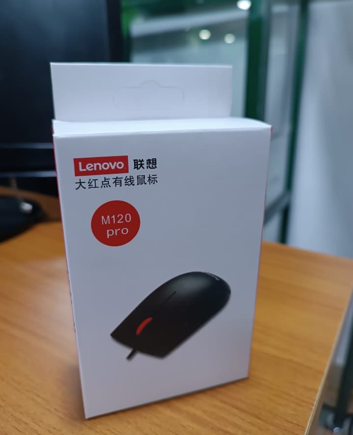 Lenovo wired mouse  thumbnail 2