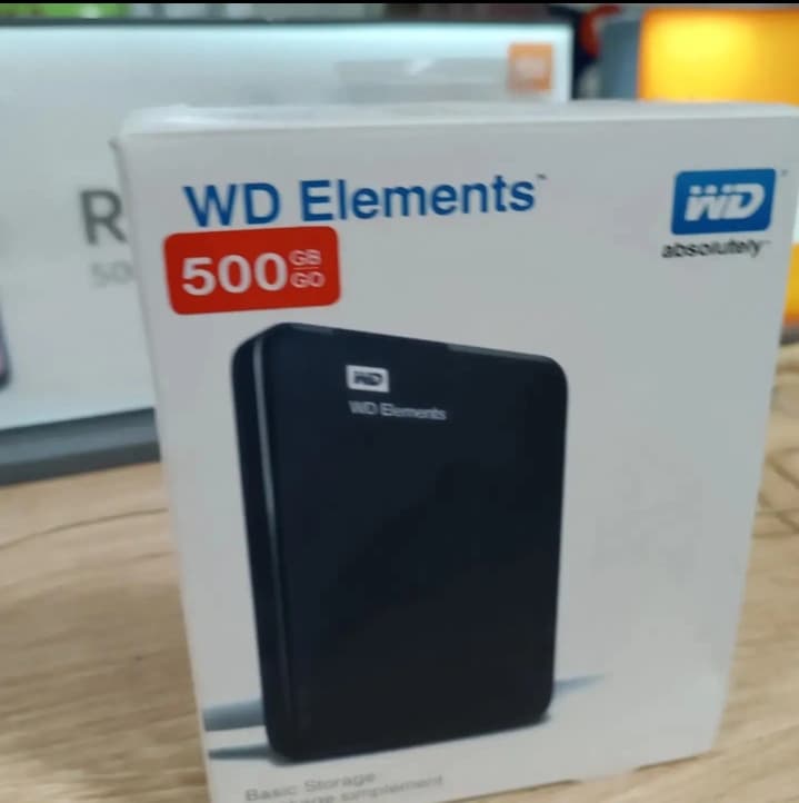 External hard drive 