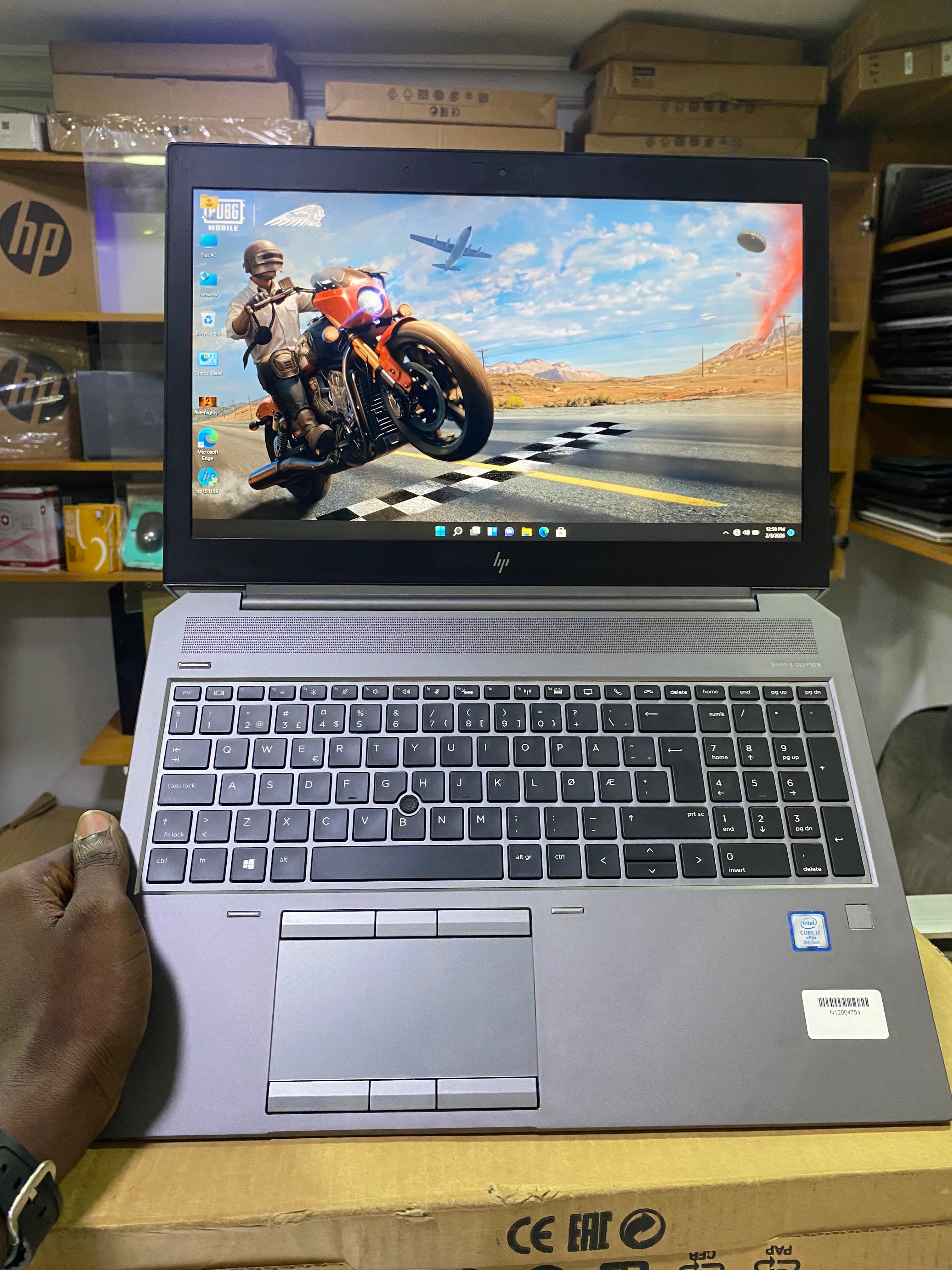 HP ZBook 15 G6 – 9th Gen Core i7 (Workstation)